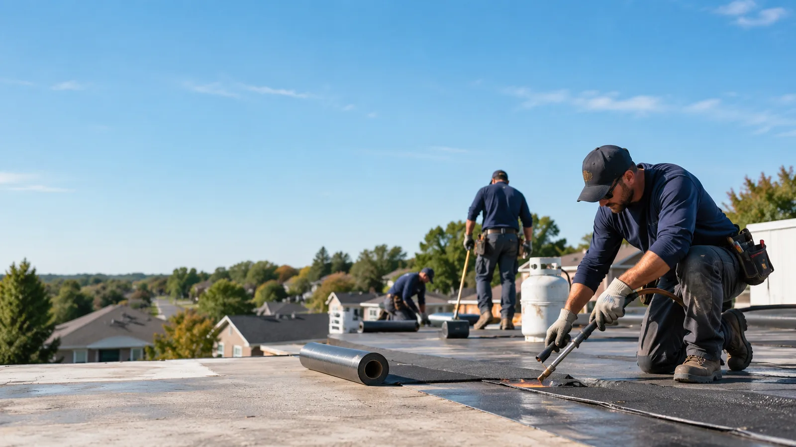 Flat Roof Leak Repair providers in Otis, KS